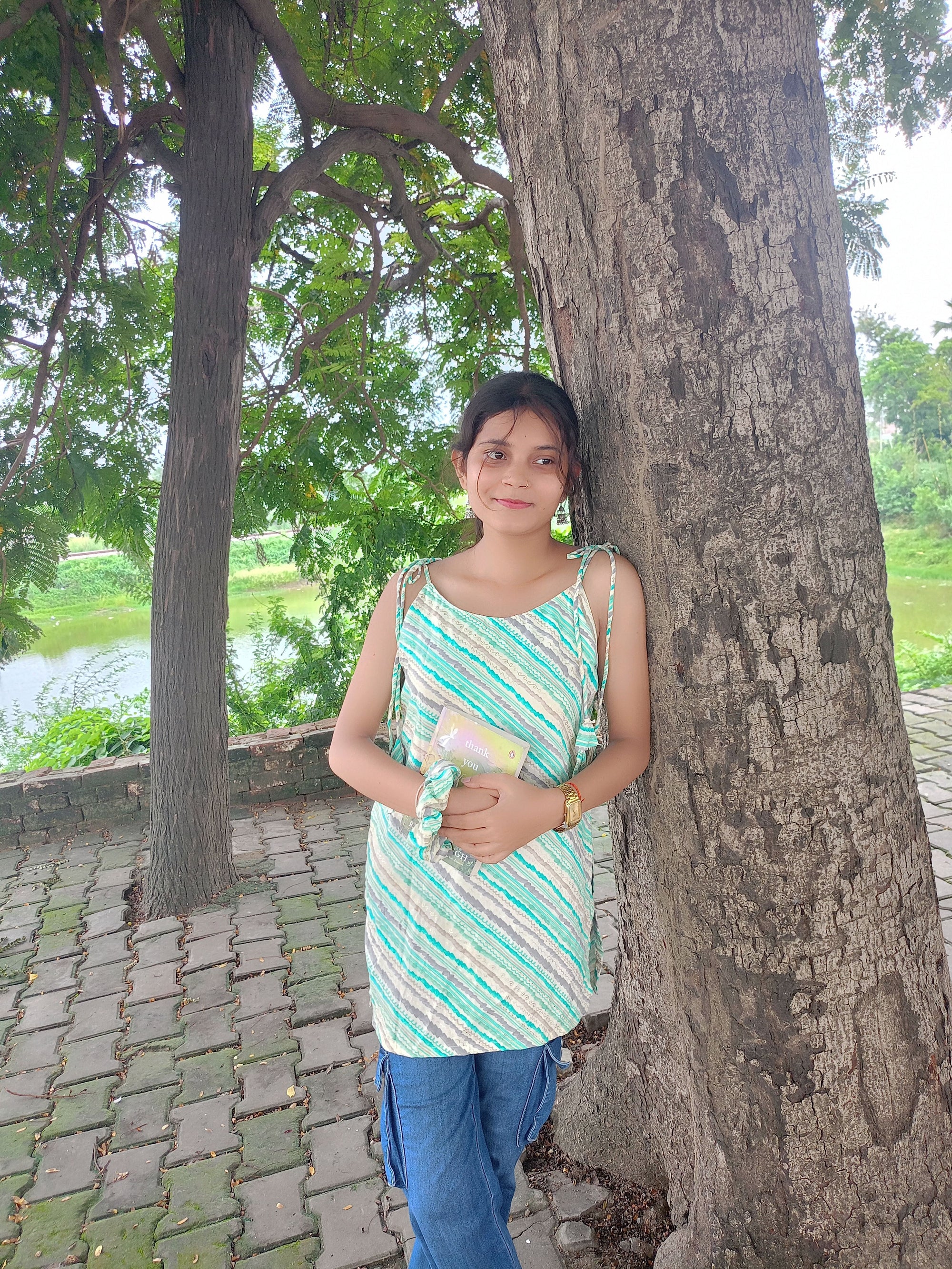 Pankhuri Edition - Noodle Strap Kurti
