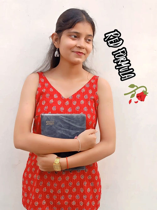 Cherry blossom- Short Kurti